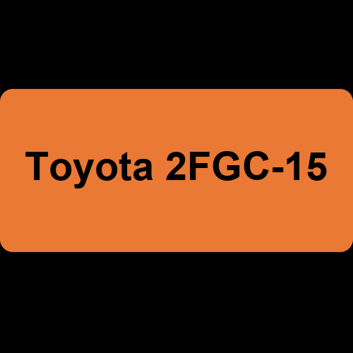 Toyota 2FGC-15